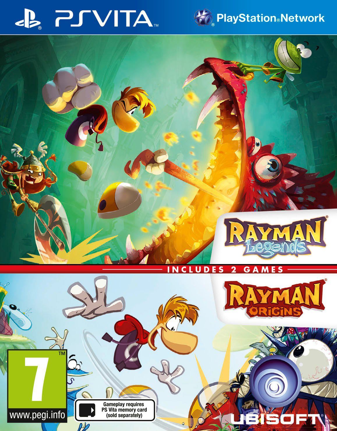 Compil Rayman Legends Origins Ps Vita